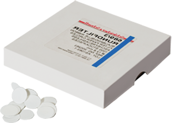 Filter Paper, Ashless, Box of 1000 (12.8mm)